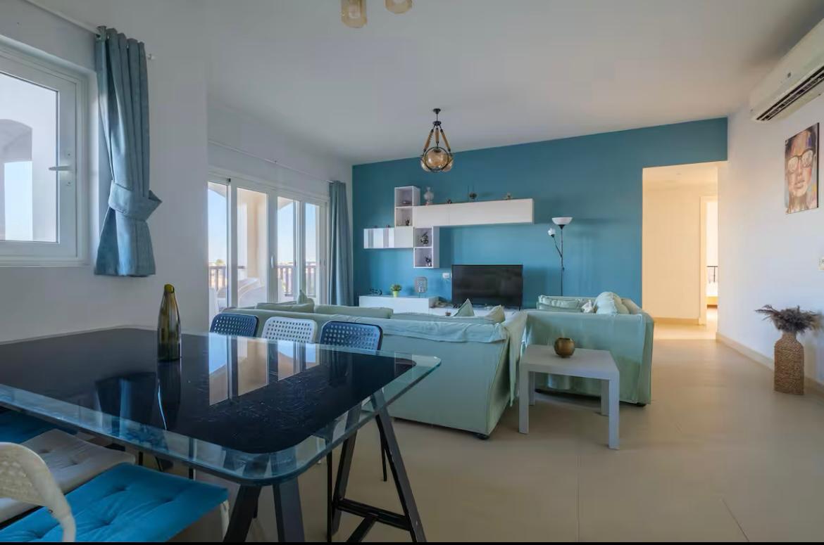 3Bdr Resort-Pool View in Waterside — Dining Area in Waterside Elgouna, Red Sea, Egypt