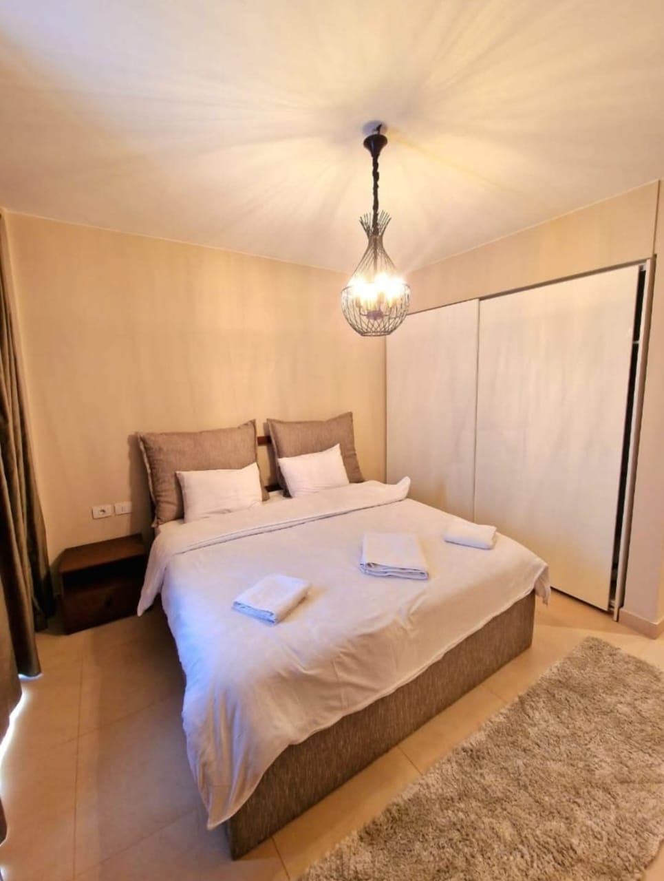 Luxury Chalet Pool and Beach Access — Bedroom 1 in Mangroovy Elgouna, Red Sea, Egypt