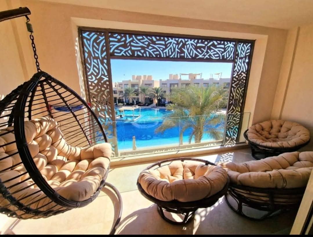Luxury Chalet Pool and Beach Access — Balcony in Mangroovy Elgouna, Red Sea, Egypt — photo 2