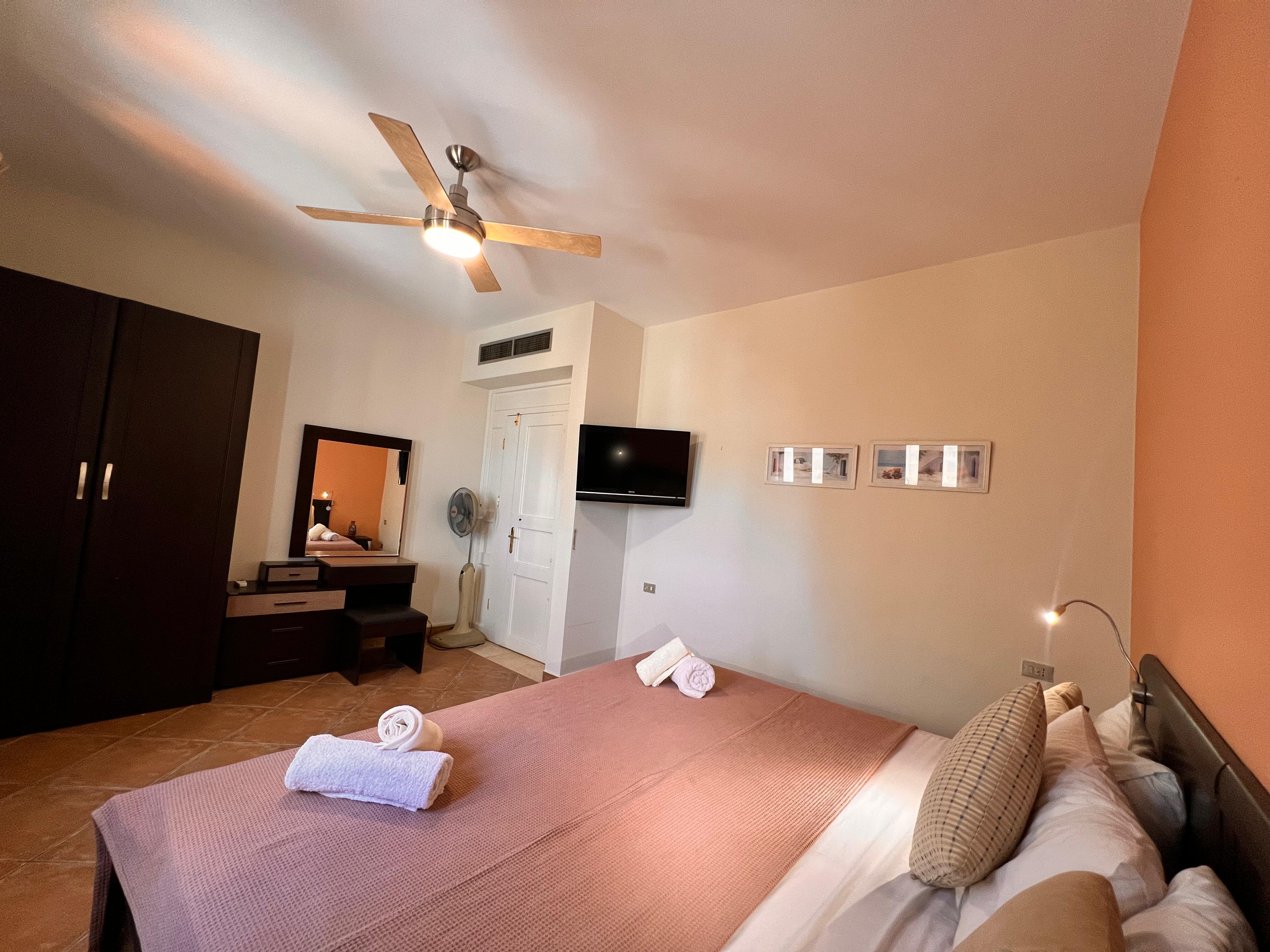 Abu Tig 1Bdr with Private Roof — Bedroom 1 in Abu Tig Marina, Elgouna, Red Sea, Egypt