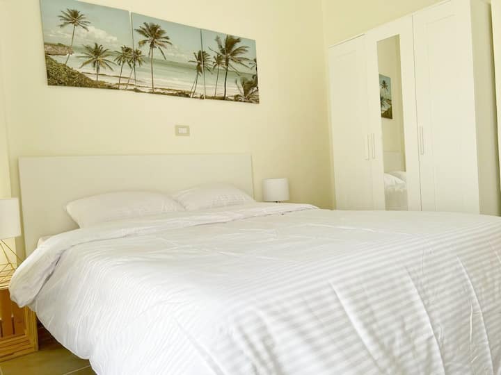Cozy White Bear — Bedroom 1 in Madinaty, New Cairo Egypt, Egypt