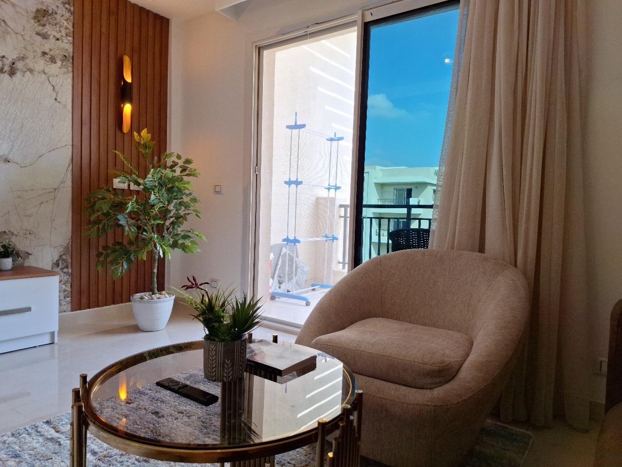 Brand New Flat - Cairo International Airport — Living Room in Compound Taj city, New Cairo, Egypt, Egypt