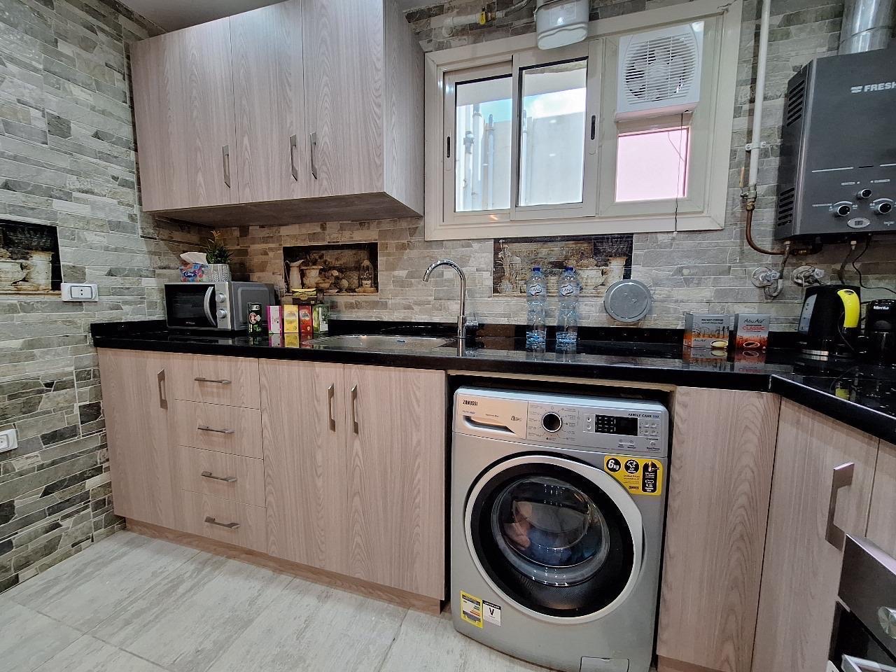 Brand New Flat - Cairo International Airport — Full Kitchen in Compound Taj city, New Cairo, Egypt, Egypt