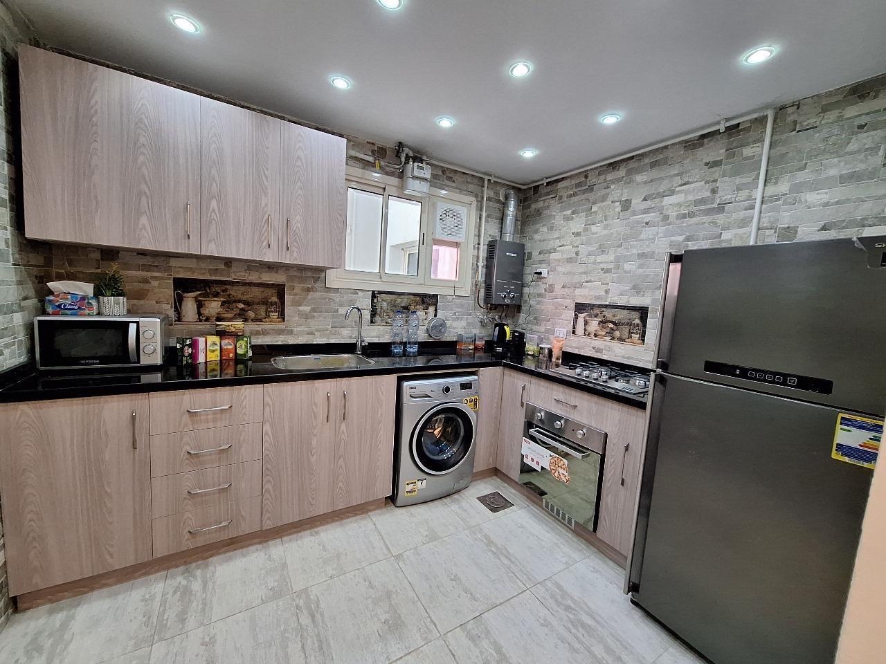 Brand New Flat - Cairo International Airport — Full Kitchen in Compound Taj city, New Cairo, Egypt, Egypt — photo 2
