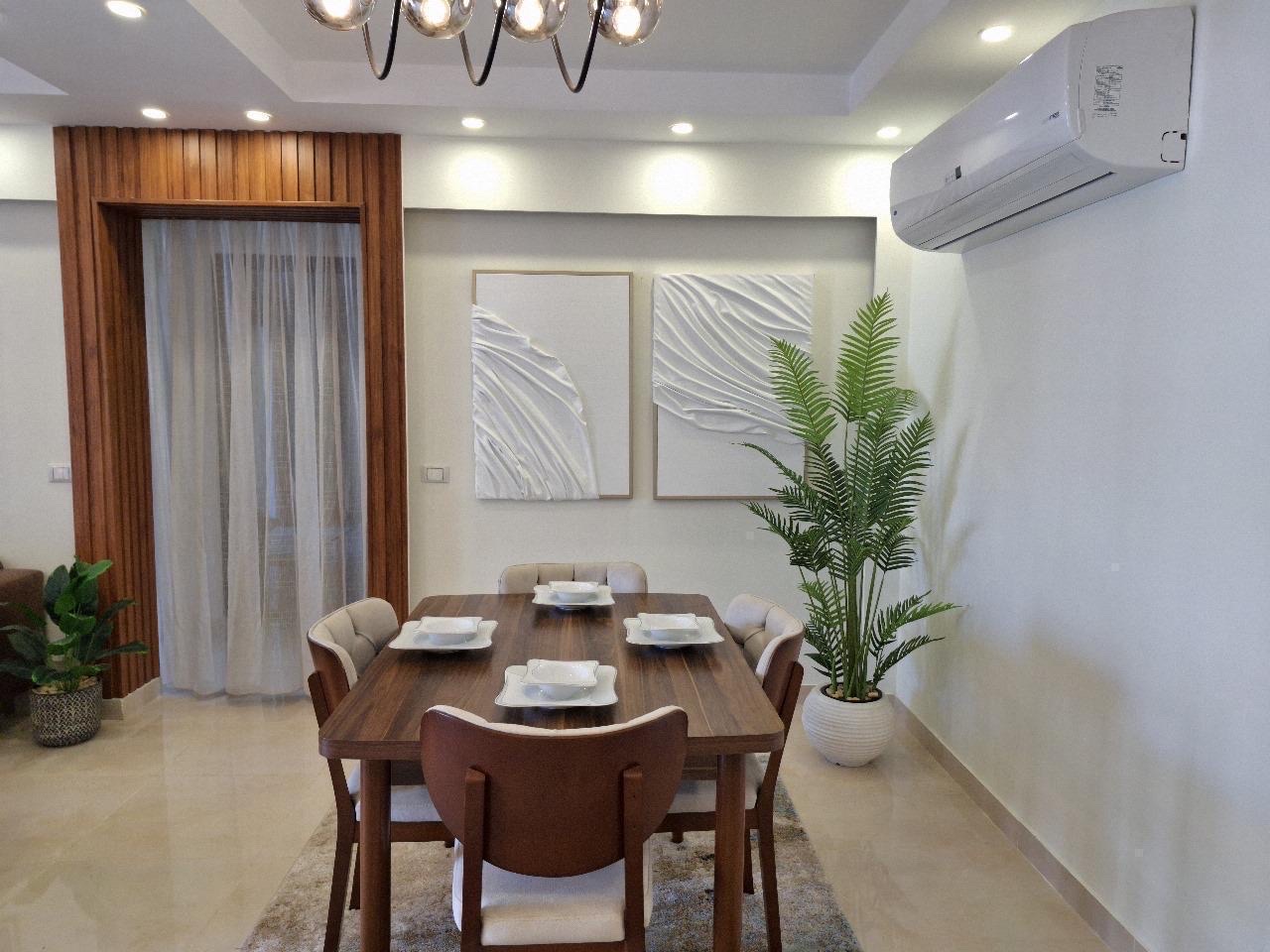 Brand New Flat - Cairo International Airport — Dining Area in Compound Taj city, New Cairo, Egypt, Egypt