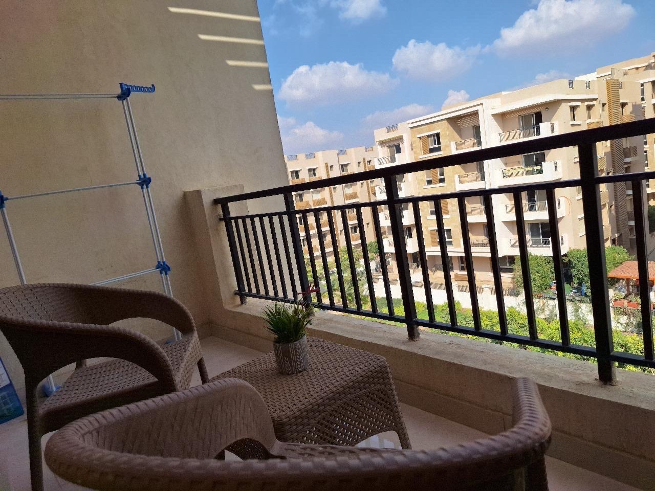 Brand New Flat - Cairo International Airport — Balcony in Compound Taj city, New Cairo, Egypt, Egypt — photo 2