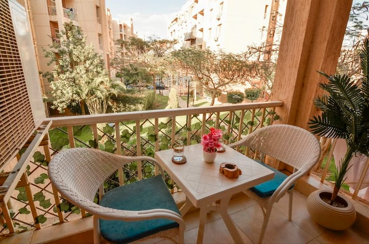Heaven on Earth — Balcony in Madinaty, New Cairo, Egypt, Egypt — photo 2