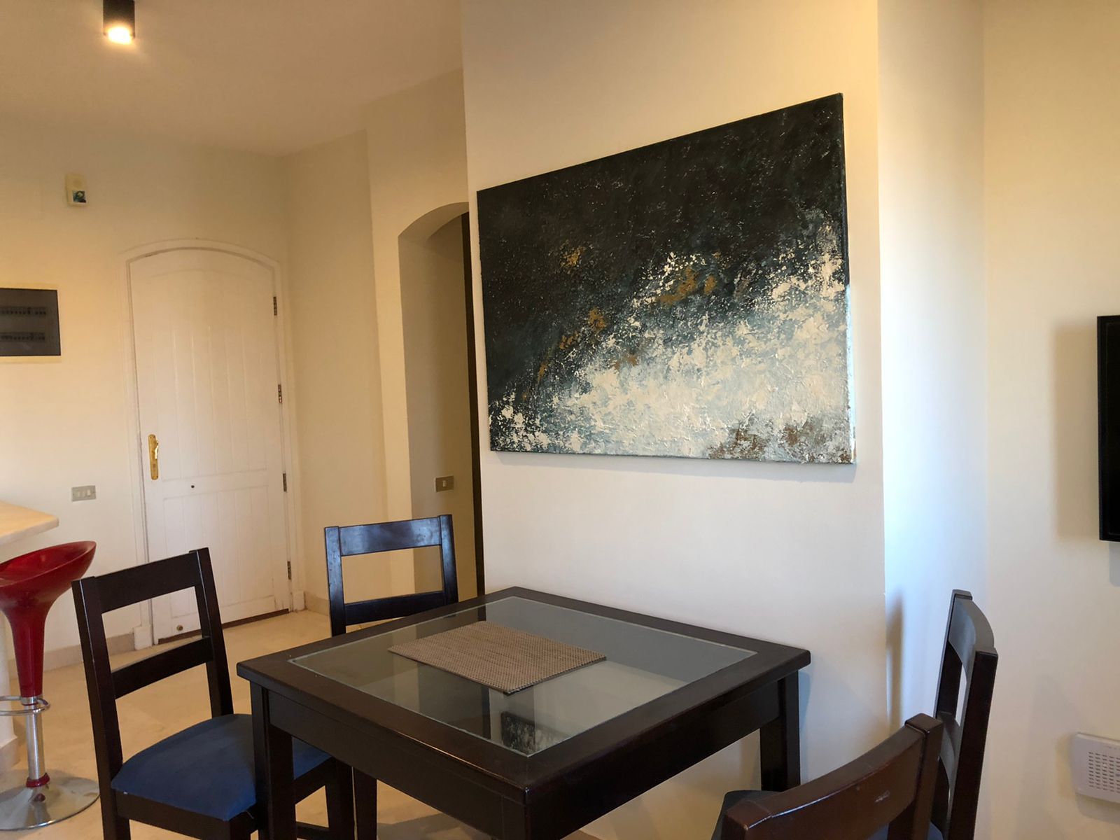 Modern Lake View Apartment in West Golf — Dining Area in West Golf Elgouna, Red Sea, Egypt