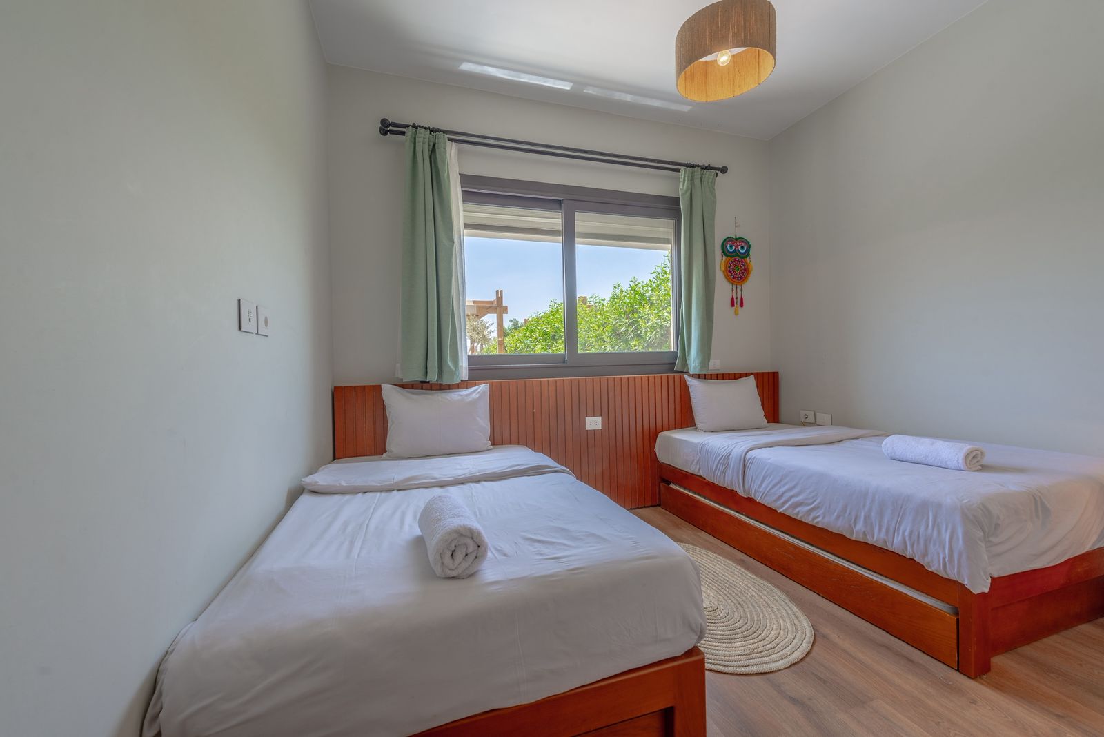 Chic 3BR Shedewan	Lagoon View & Shared Pool — Bedroom 3 in Shedwan Elgouna, Red Sea, Egypt