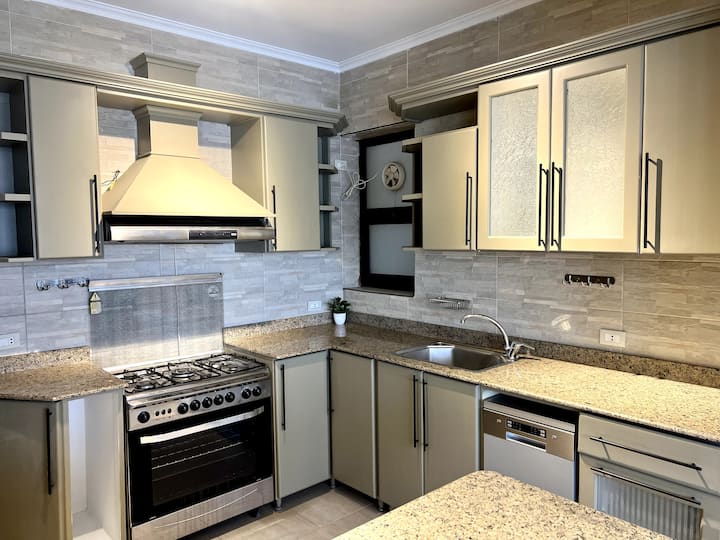 SODIC Eastown Chic 3-Bed + Nanny Serviced *NEW* — Full Kitchen in SODIC Eastown,New Cairo, Egypt, Egypt