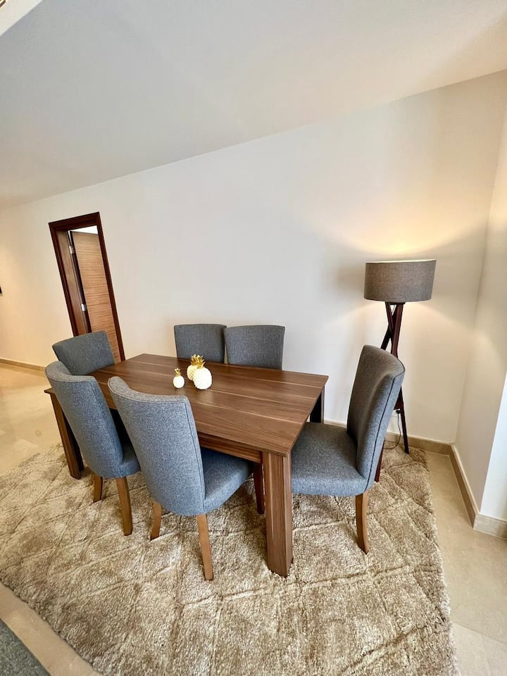 ASAP 3 bdrm + Nanny Modern CFC business district — Dining Area in Cairo Festival City, New Cairo, Egypt, Egypt