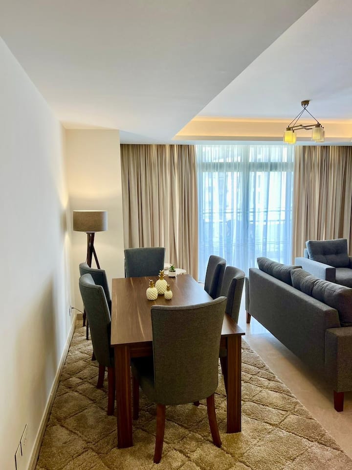 ASAP 3 bdrm + Nanny Modern CFC business district — Dining Area in Cairo Festival City, New Cairo, Egypt, Egypt — photo 2