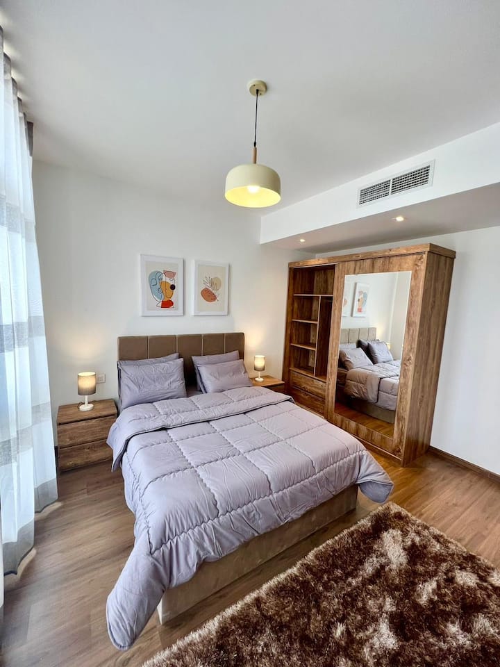ASAP 3 bdrm + Nanny Modern CFC business district — Bedroom 1 in Cairo Festival City, New Cairo, Egypt, Egypt