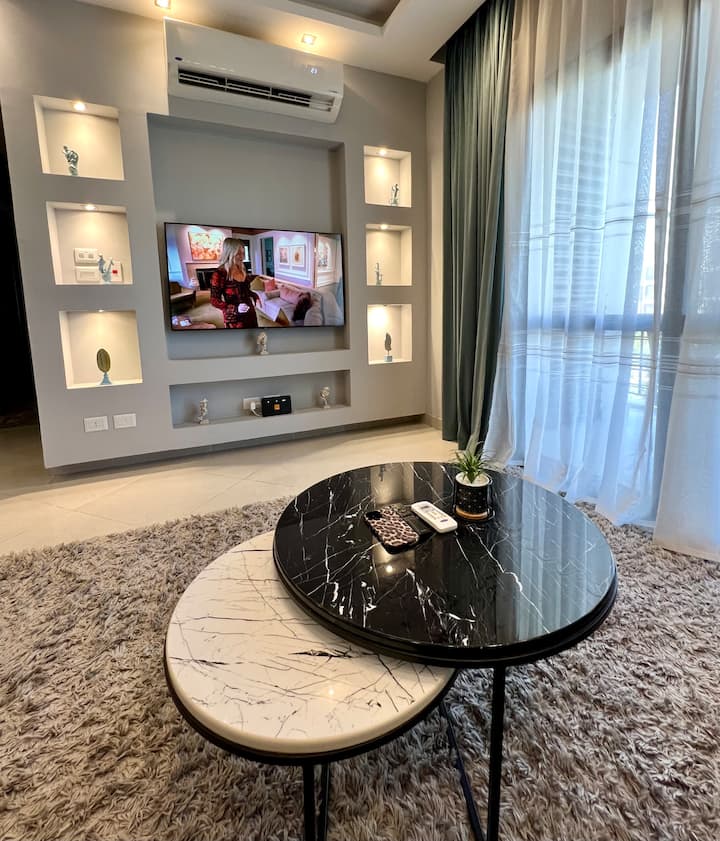 Cozy 3Bed Sodic Eastown Chic — Living Room in Sodic Eastown, New Cairo, Egypt, Egypt — photo 2