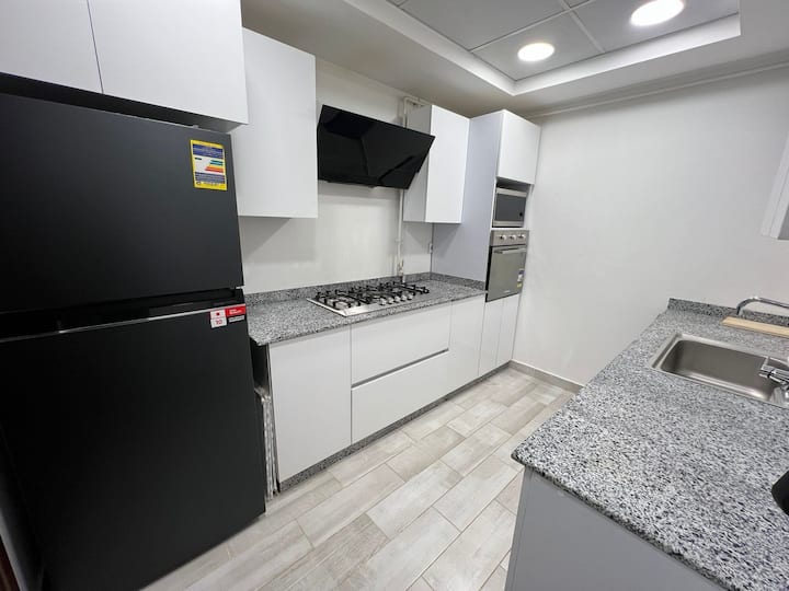 CFC Business District Elite 2-Bed Serviced Aprtmt — Full Kitchen in Aura Apartments CFC, New Cairo, Egypt, Egypt