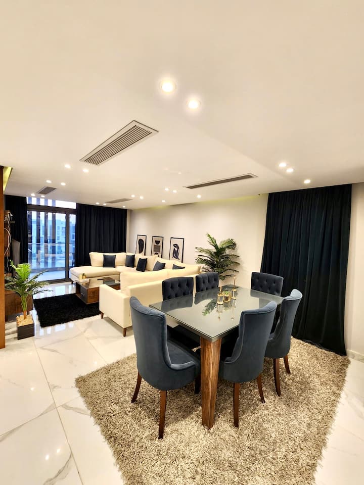 SODIC Eastown Chic 2-Bed Open Park View New Cairo — Dining Area in SODIC Eastown Open Park View, New Cairo, Egypt