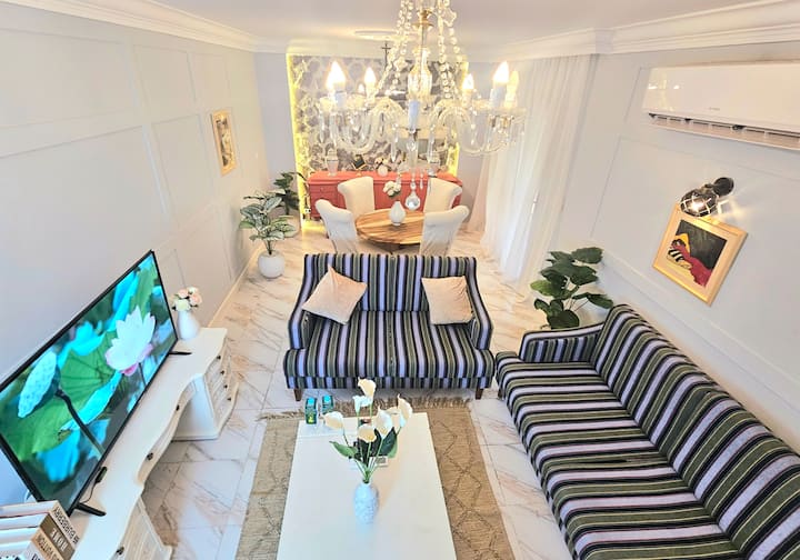French Home in Madinaty — Living Room in Madinaty, New Cairo, Egypt, Egypt