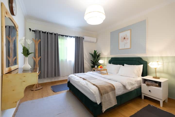 Heaven with wide view garden — Bedroom 2 in Madinaty, Egypt, Egypt