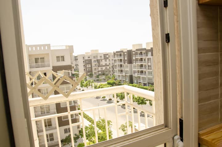 Elegance That Never Fades — Balcony in Madinaty, New Cairo, Egypt, Egypt