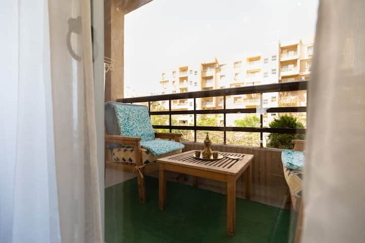 Discover your New Escape — Balcony in Madinaty, New Cairo, Egypt, Egypt