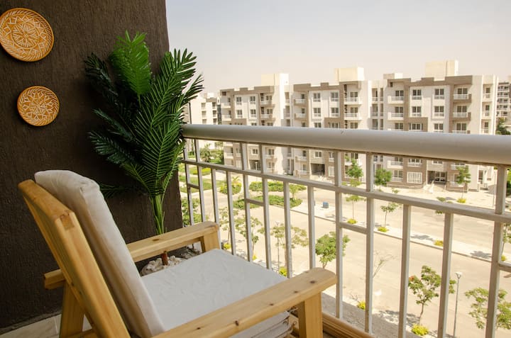 Elegance That Never Fades — Balcony in Madinaty, New Cairo, Egypt, Egypt — photo 2
