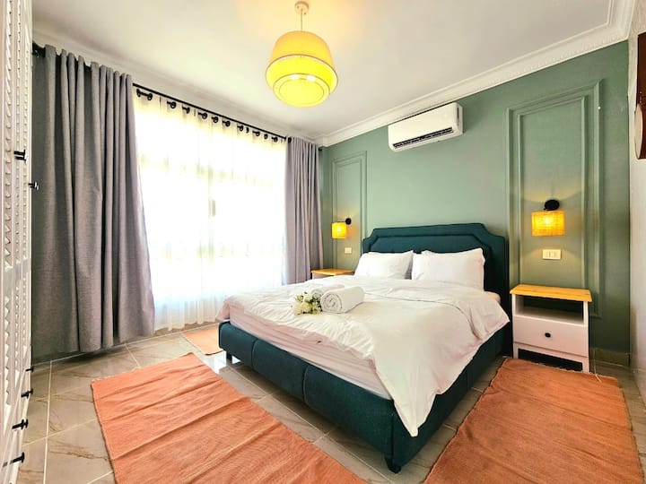 Your Comfort Zone Away From Home 10 — Bedroom 2 in Madinaty, New Cairo, Egypt, Egypt
