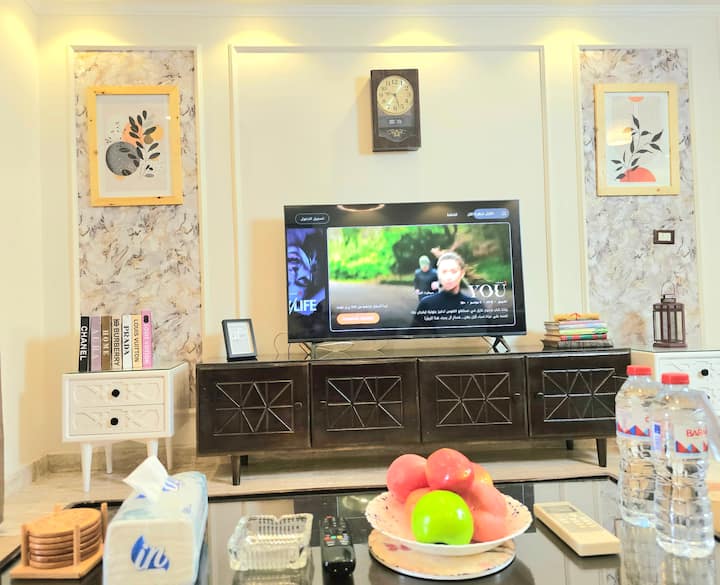 Warm and Cozy Flat in Madinaty — Living Room in Madinaty, New Cairo, Egypt, Egypt