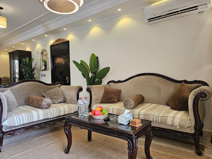 Warm and Cozy Flat in Madinaty — Living Room in Madinaty, New Cairo, Egypt, Egypt — photo 2