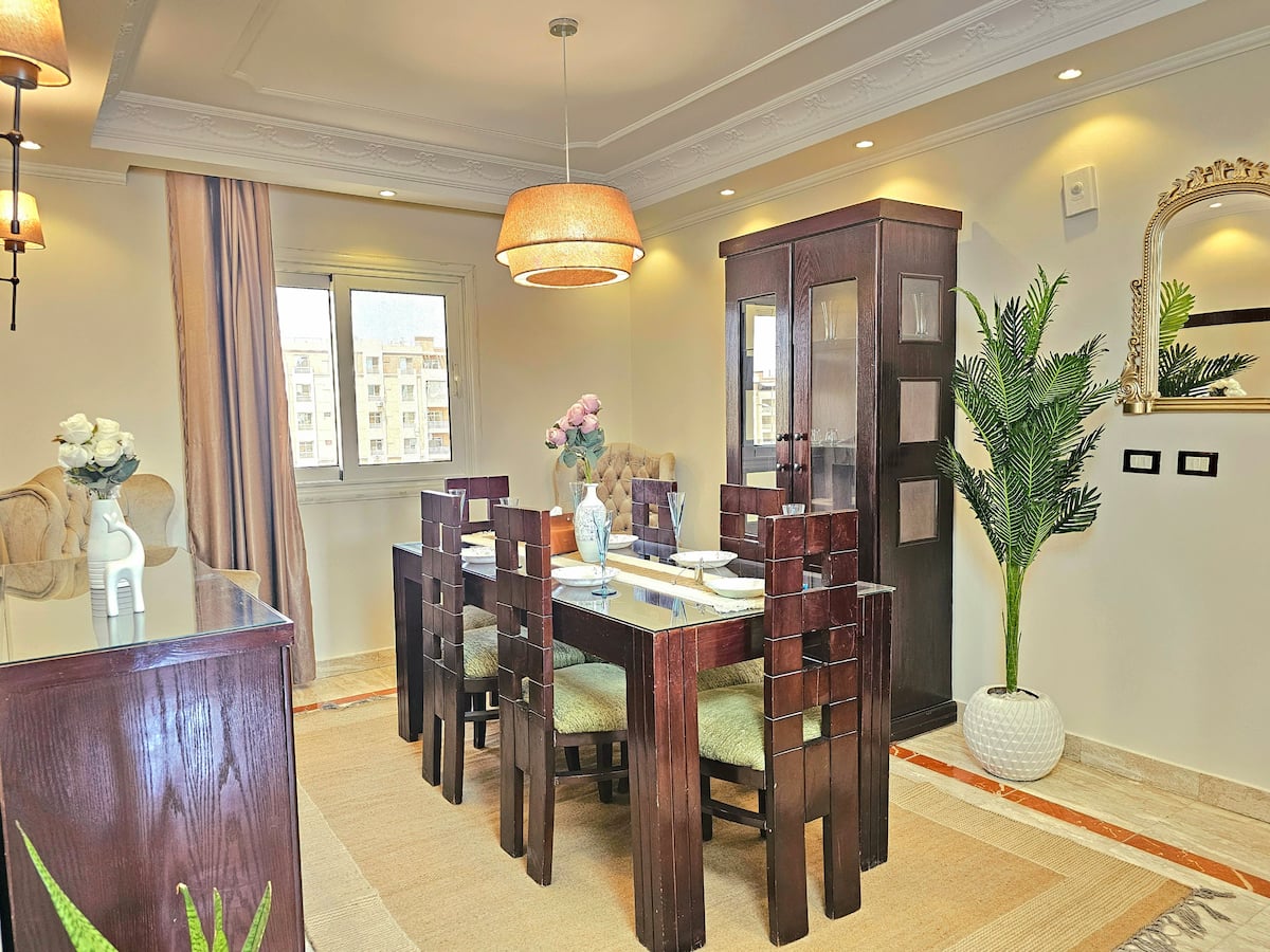Warm and Cozy Flat in Madinaty — Dining Area in Madinaty, New Cairo, Egypt, Egypt