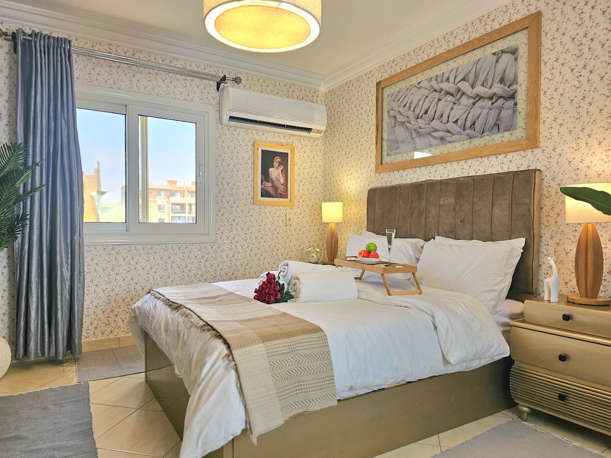 Warm and Cozy Flat in Madinaty — Bedroom 2 in Madinaty, New Cairo, Egypt, Egypt — photo 2