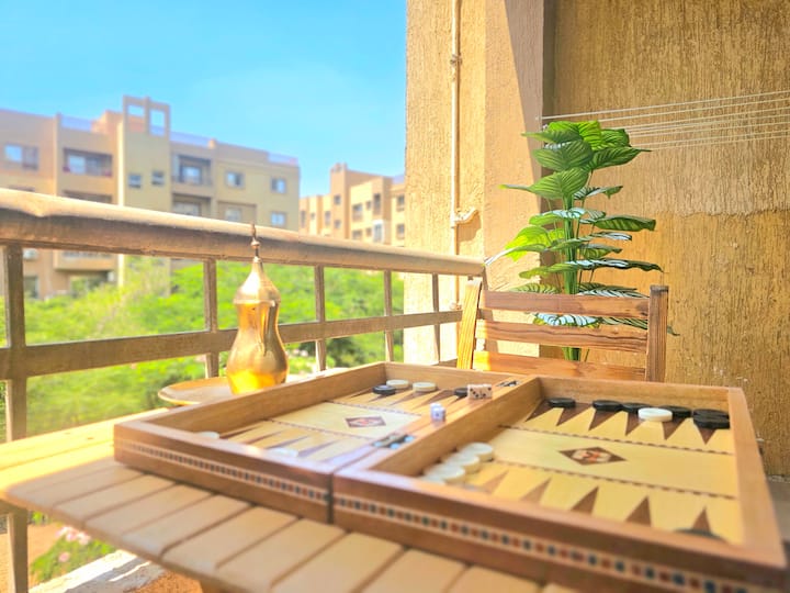 Prestige Palace, Elite Enclave — Balcony in Madinaty, New Cairo, Egypt, Egypt