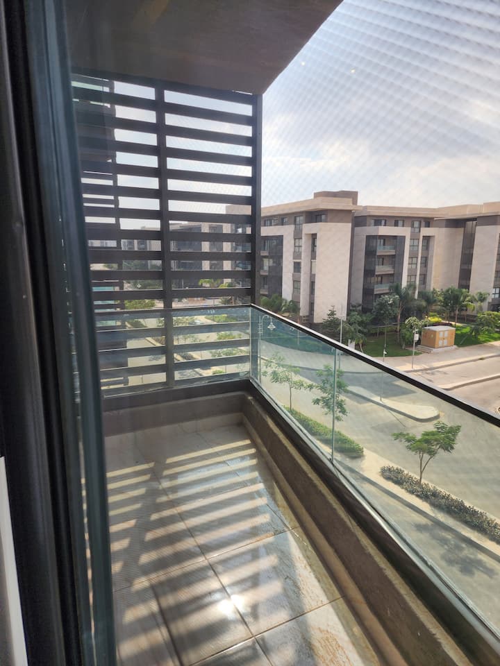 The cosy getaway — Balcony in Madinaty, New Cairo, Egypt, Egypt