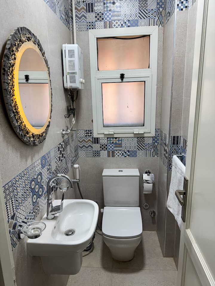 Your Calming Getaway — Full bathroom 2 in Madinaty, New Cairo, Egypt, Egypt — photo 2