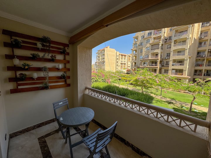 Your Calming Getaway — Balcony in Madinaty, New Cairo, Egypt, Egypt