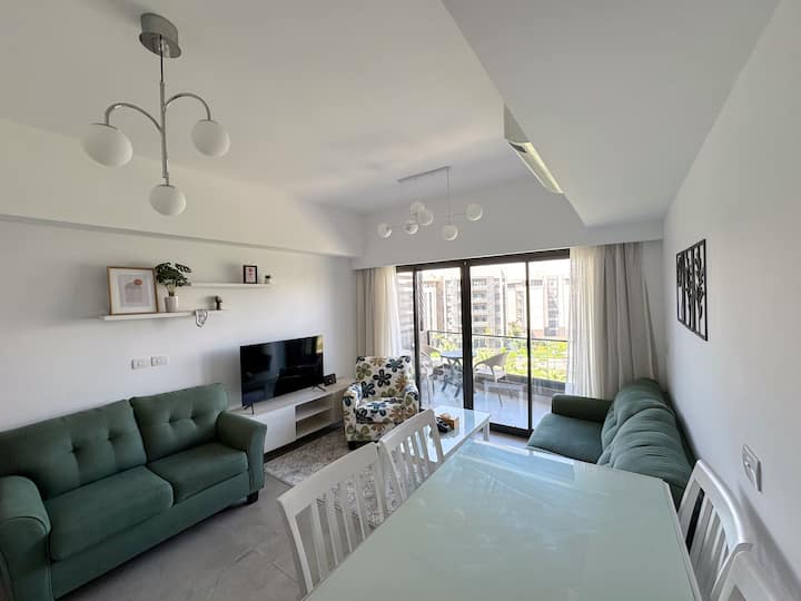 Your Serene Getaway — Living Room in Madinaty, New Cairo, Egypt, Egypt