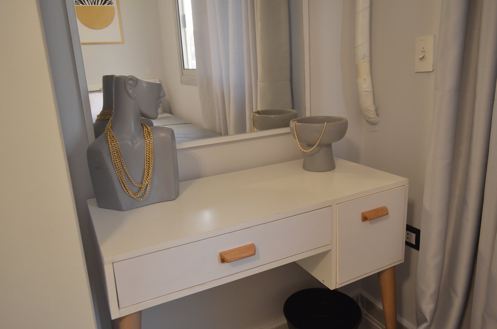 Sunny Haven 1BR Apartment Near Cairo Airport — Bedroom 1 in Almaza, Cairo, Egypt