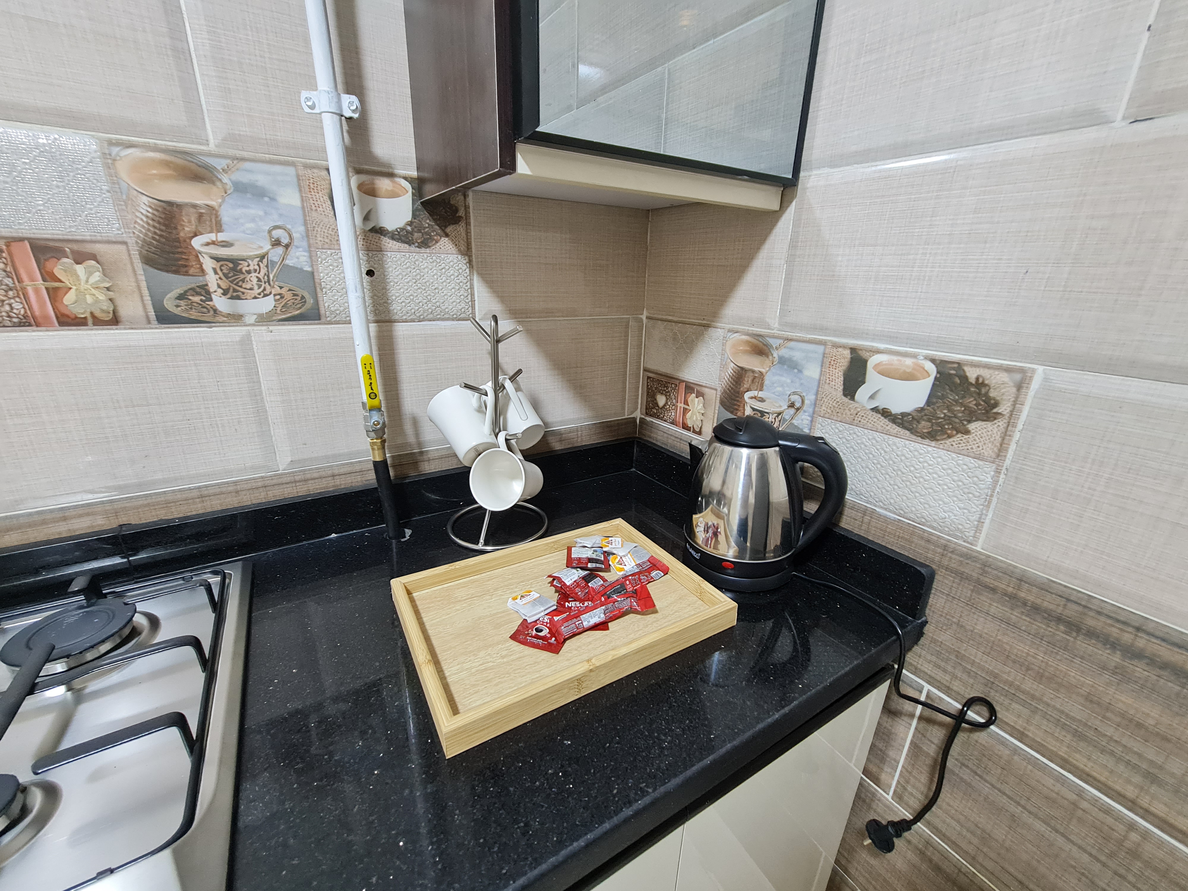 Modern Luxury 2-bedroom Apartment in New Cairo — Full Kitchen in dar masr kornfel bulding 410, Egypt
