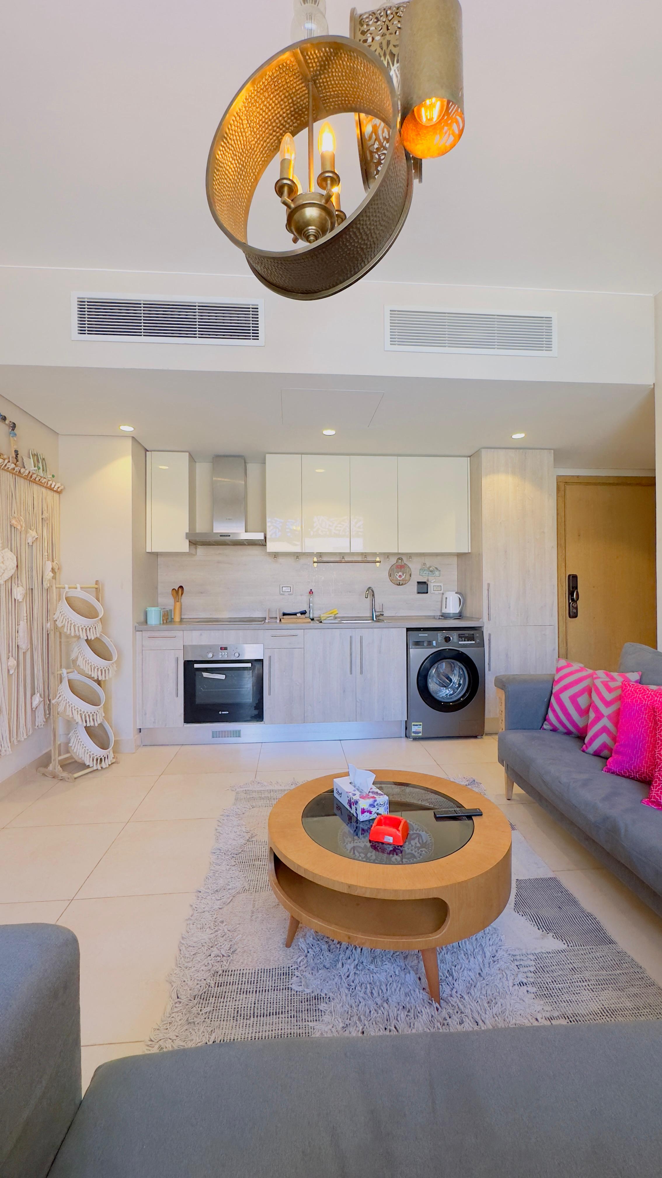 Luxury Apartment with Pool & Sea View in Mangroovy — Living Room in Mangroovy Elgouna, Red Sea, Egypt — photo 2