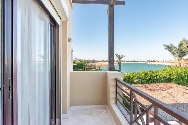 4 Bdr Villa with private heated pool in Sabina — Balcony in Sabina, Elgouna, Red Sea, Egypt