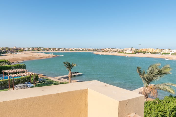 4 Bdr Villa with private heated pool in Sabina — Balcony in Sabina, Elgouna, Red Sea, Egypt — photo 2
