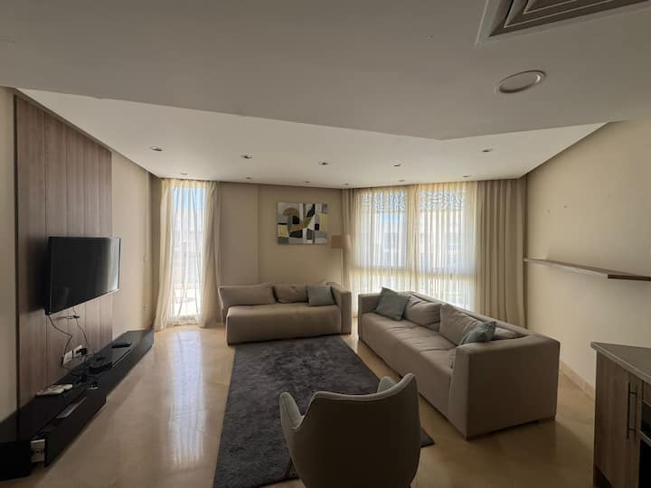 3 Bdr Sea View with private roof Mangrovy Elgouna — Living Room in Mangroovy Elgouna, Red Sea, Egypt — photo 3