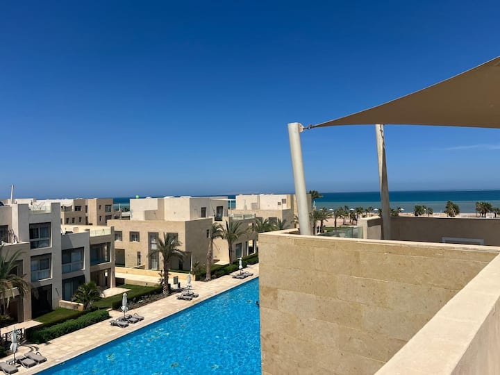3 Bdr Sea View with private roof Mangrovy Elgouna — Pool in Mangroovy Elgouna, Red Sea, Egypt — photo 3