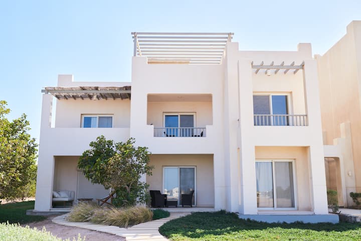Ground floor two bedrooms in Joubal Lagoon — Exterior in Joubal, Elgouna, Red Sea, Egypt