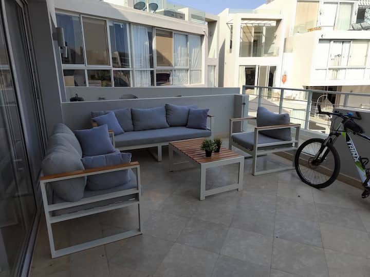 1bedroom overlooking pool — Balcony in Sholan, Elgouna, Red Sea, Egypt — photo 2