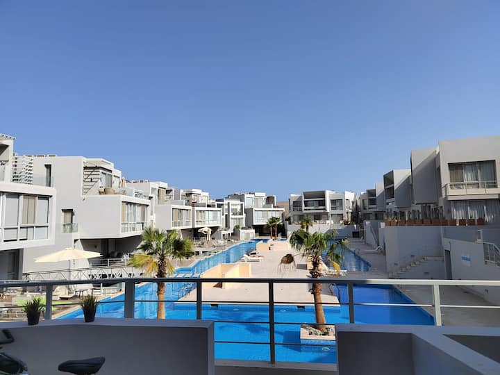 1bedroom overlooking pool — Pool in Sholan, Elgouna, Red Sea, Egypt