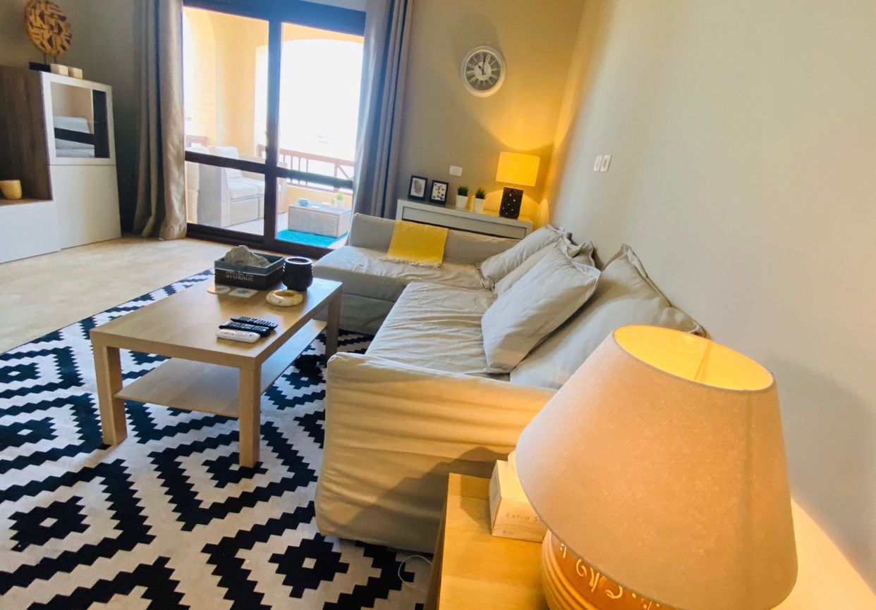 Sabina Lagoon Breeze One-Bedroom — Living Room in Sabina, Elgouna, Red Sea, Egypt — photo 2