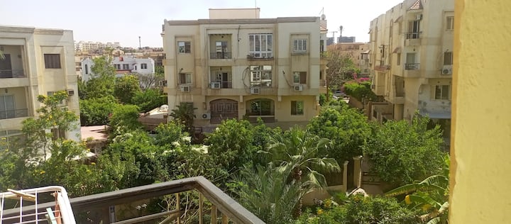 Cozy Apartment in Hadayek El Mohandiseen — Balcony in Al Sheikh Zayed, Giza, Egypt, Egypt