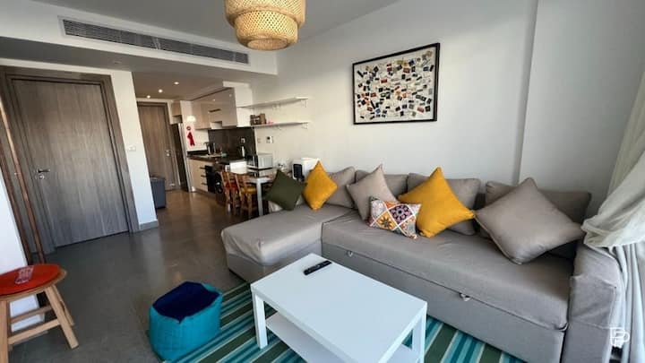 Ground 2bedroom in Sholan2 — Living Room in Sholan Phase 2, Elgouna, Red Sea, Egypt