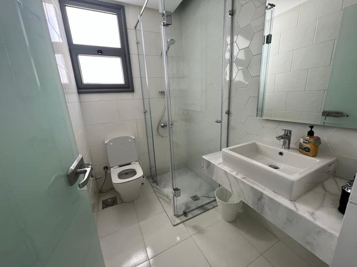 4bedroom apartment with a private pool — Full bathroom 3 in Sholan phase 2, Elgouna, Hurghada, Red Sea, Egypt