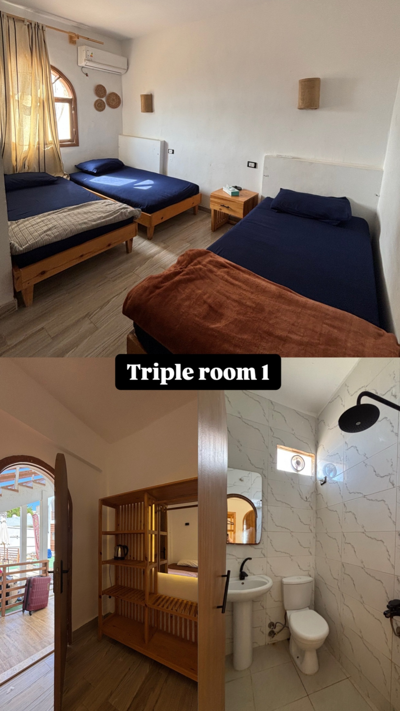 Tokyo House Hotel Dahab. Triple Room. 1 — Additional Photos in Tokyo House Hotel, Dahab, South Sinai, Egypt